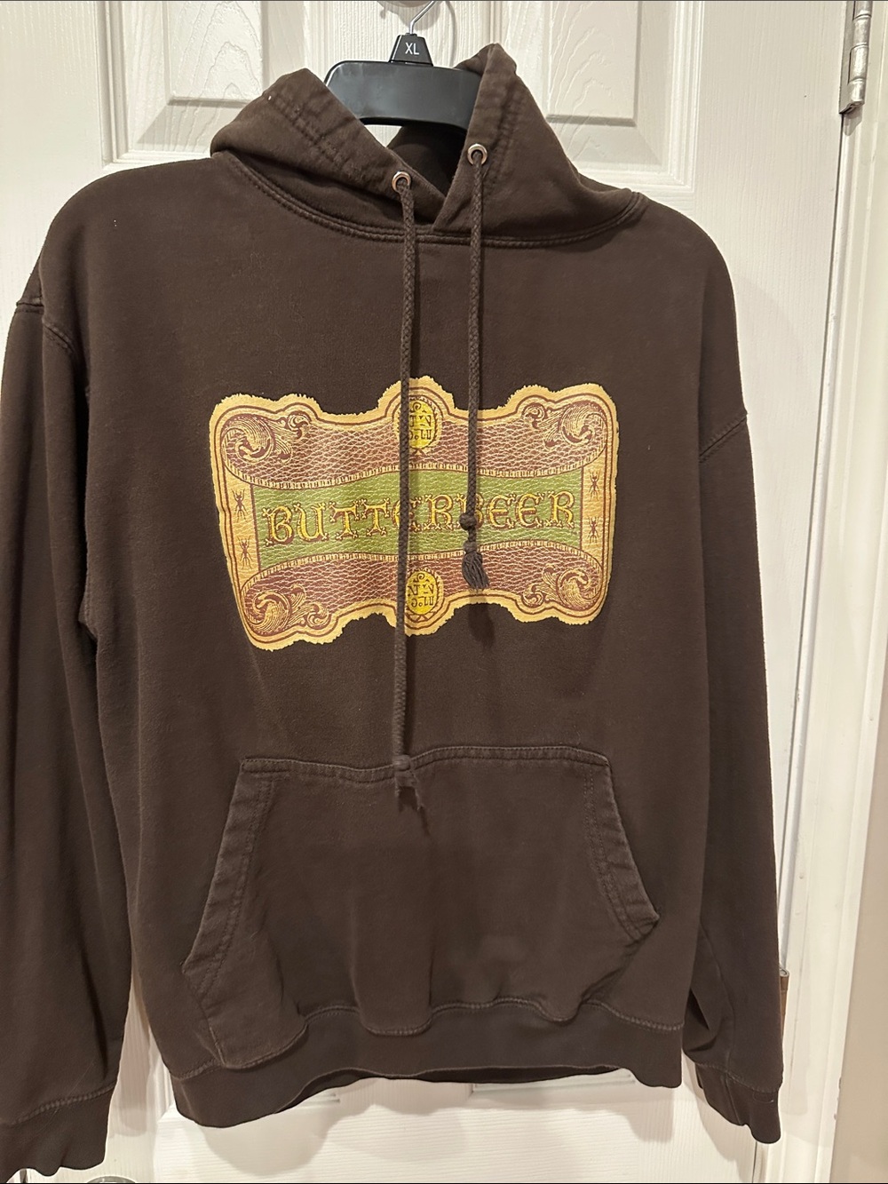 Harry Potter Brown Pullover Hoodie - worn once!